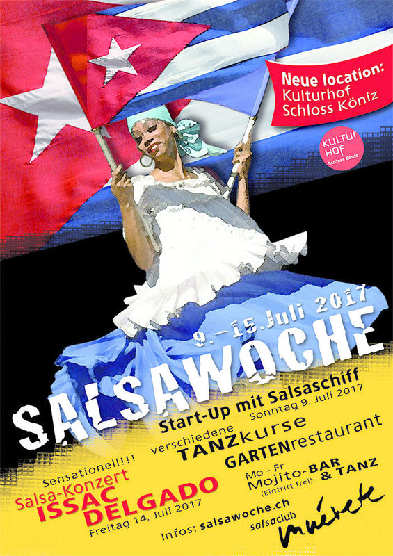 muévete - Salsawoche NEU im Schloss Köniz 9. - 15. Juli 2017