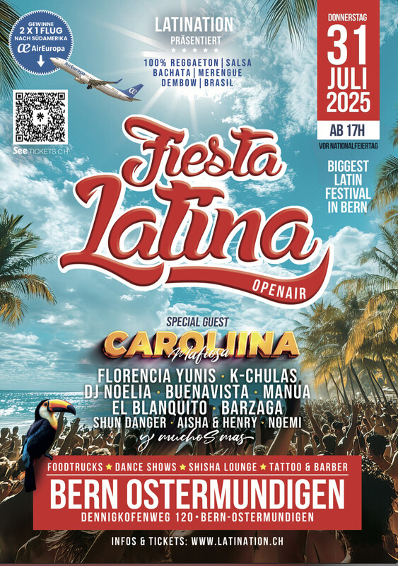 FIESTA LATINA Openair 2025 - Latin Festival in Bern