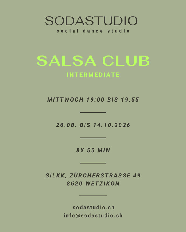 SALSA CLUB INTERMEDIATE - Erweitere deine Salsa Social Dance Skills