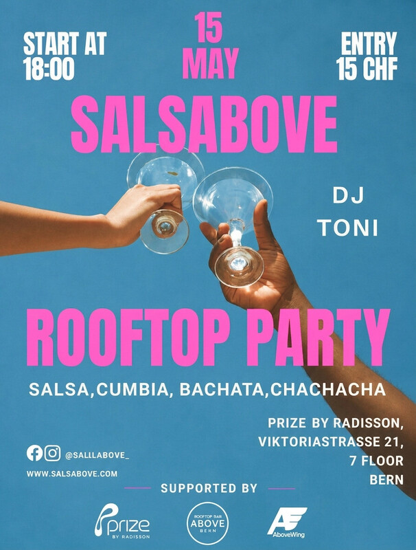 SALSABOVE: THE ROOFTOP EXPERIENCE | Salsa Bachata & vieles mehr!