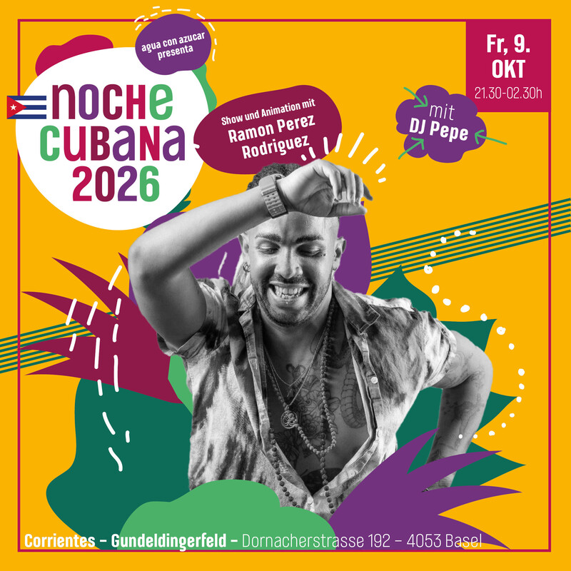 Noche Cubana mit Dj Pepe, Show und Animation