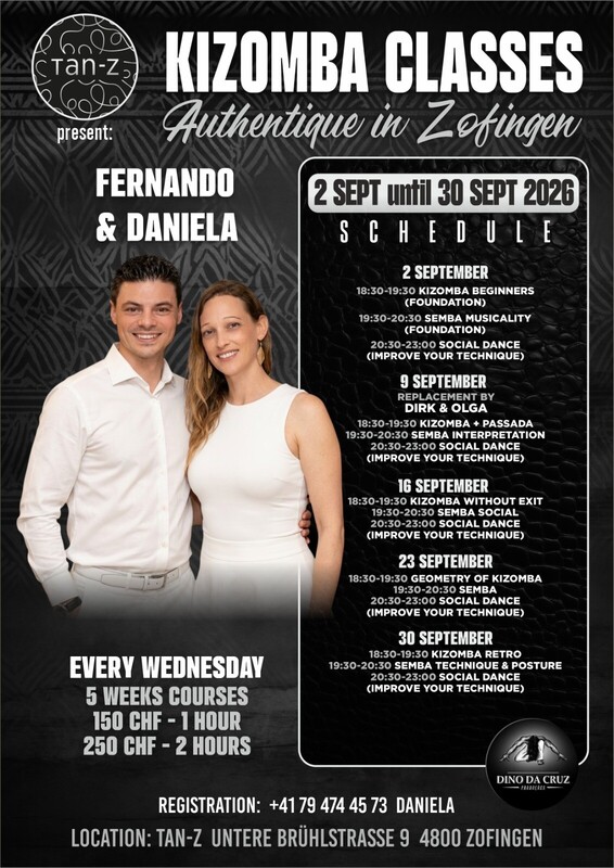 Kizomba traditional mit Daniela & Fernando