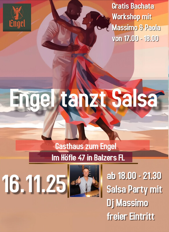 Engel tanzt Salsa