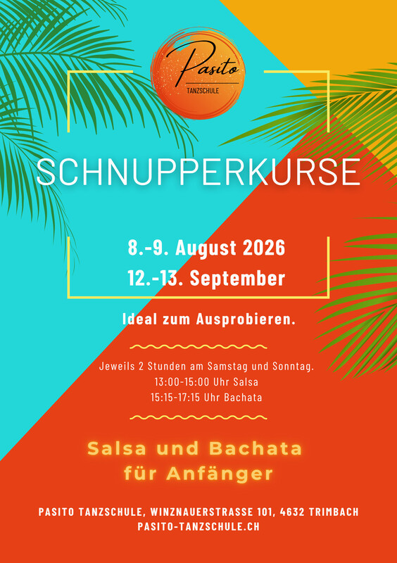 Salsa & Bachata Schnupperkurse