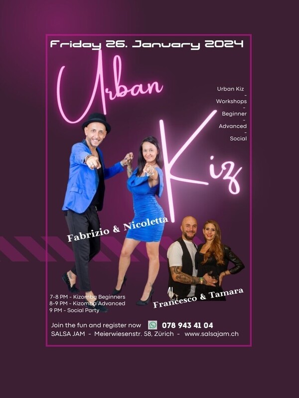 Kizomba Workshop with Fabri Kizpower from Italy